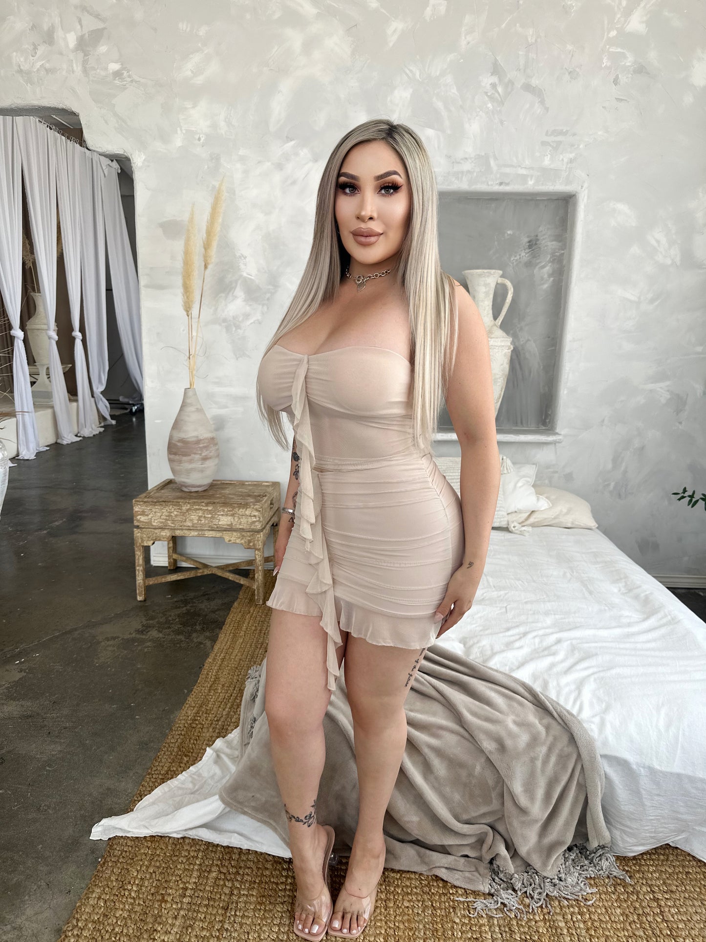 Kora Two Piece Set (NUDE)