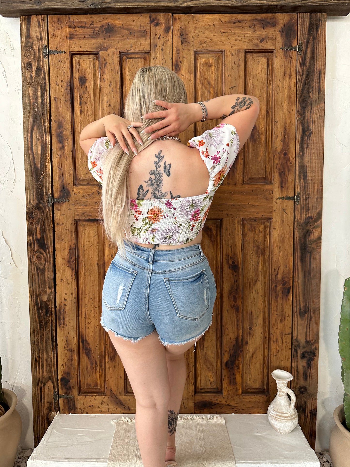 Sweet Floral Top
