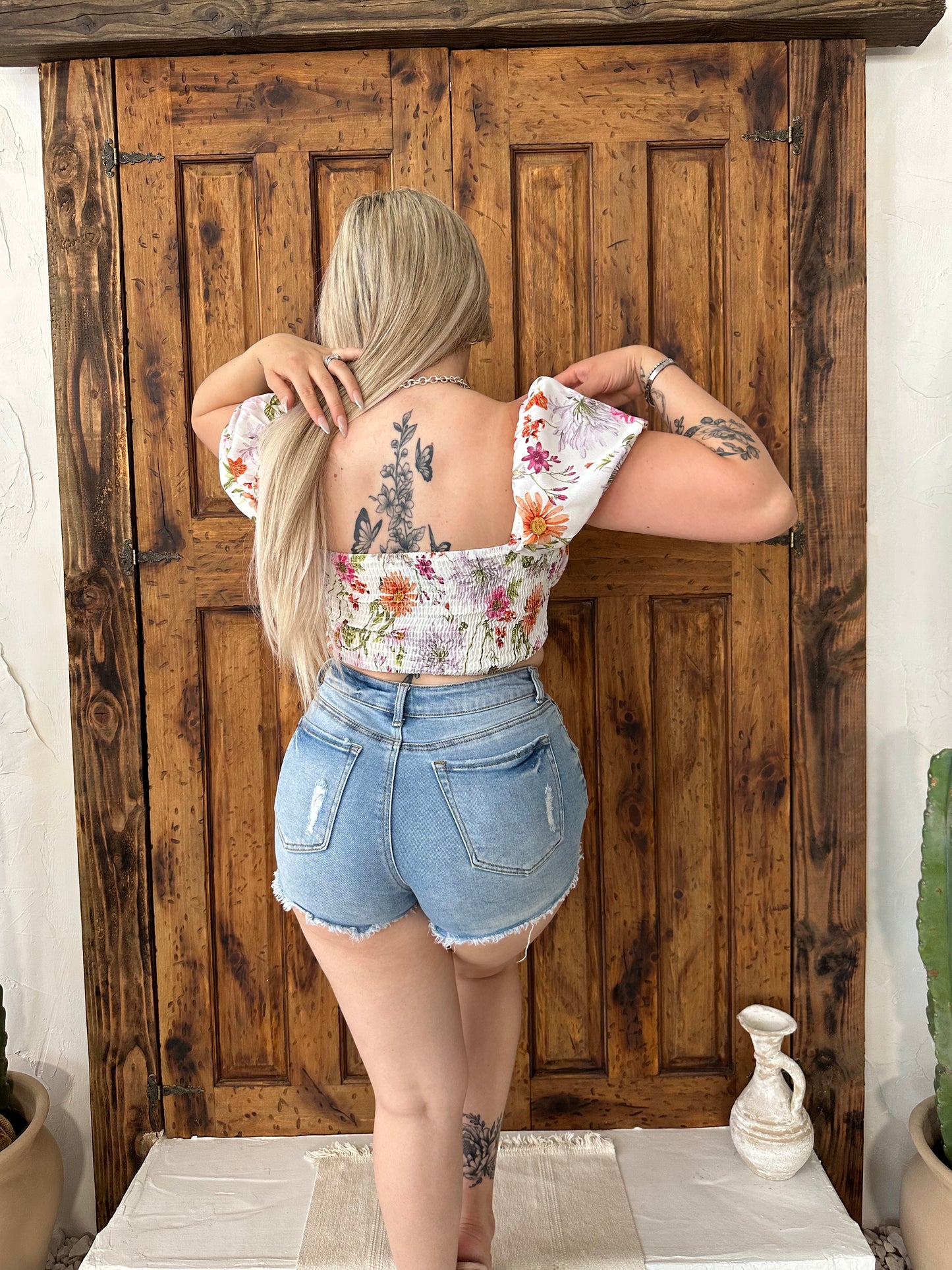 Sweet Floral Top