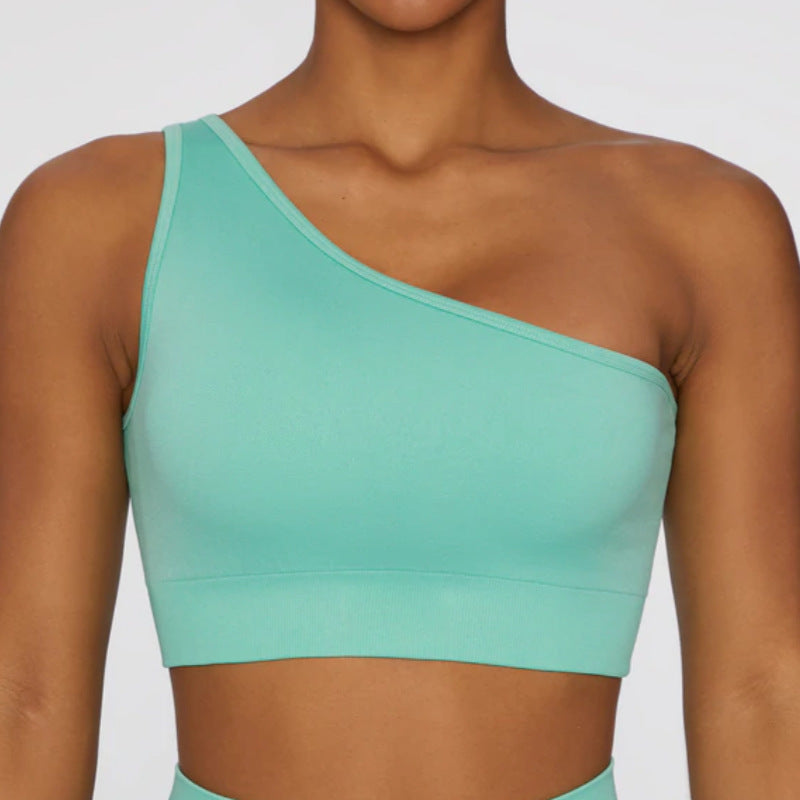 Jade One Shoulder Top (TURQUOISE)