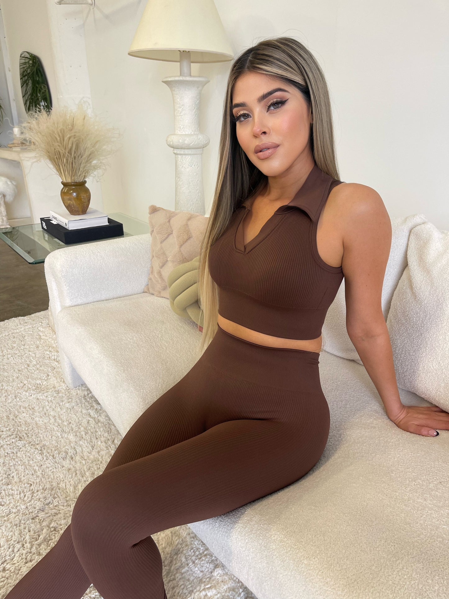 More Espresso Leggings (BROWN)