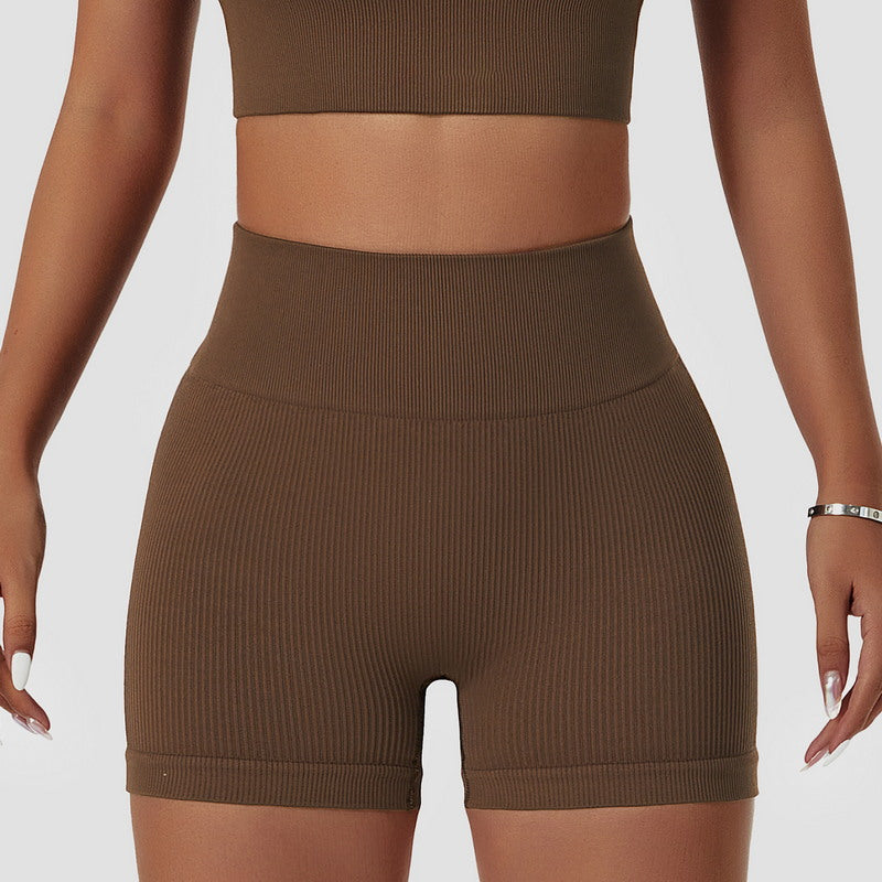 More Espresso Shorts (BROWN)