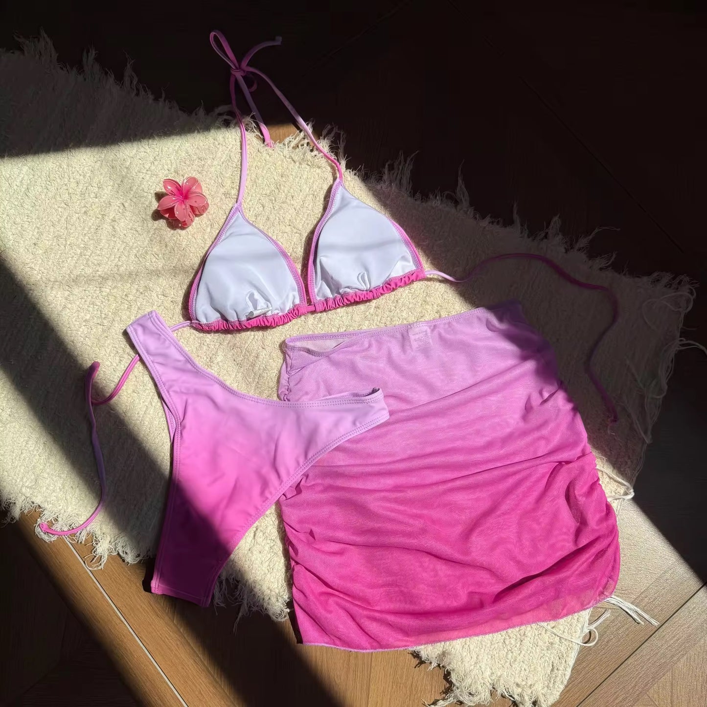 Jamaica 3 Piece Swimwear (PINK)