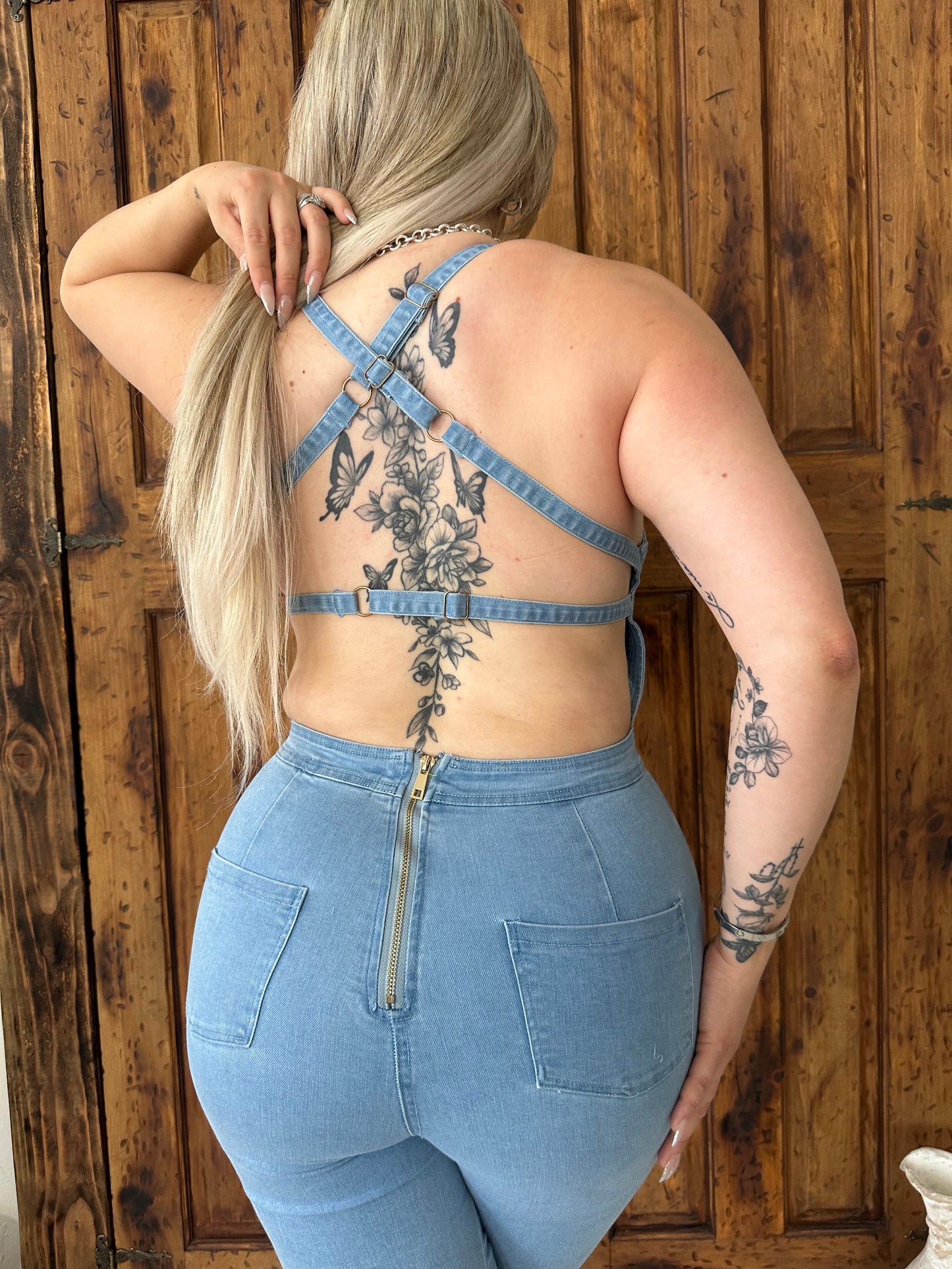 Denim Babe Jumpsuit