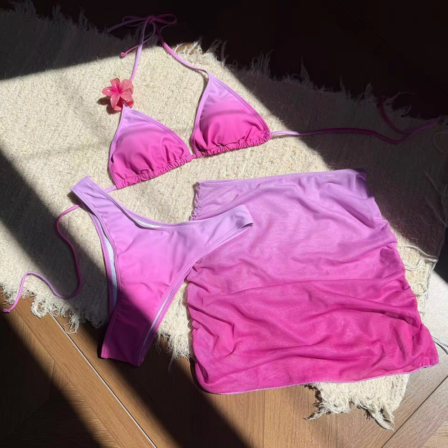 Jamaica 3 Piece Swimwear (PINK)