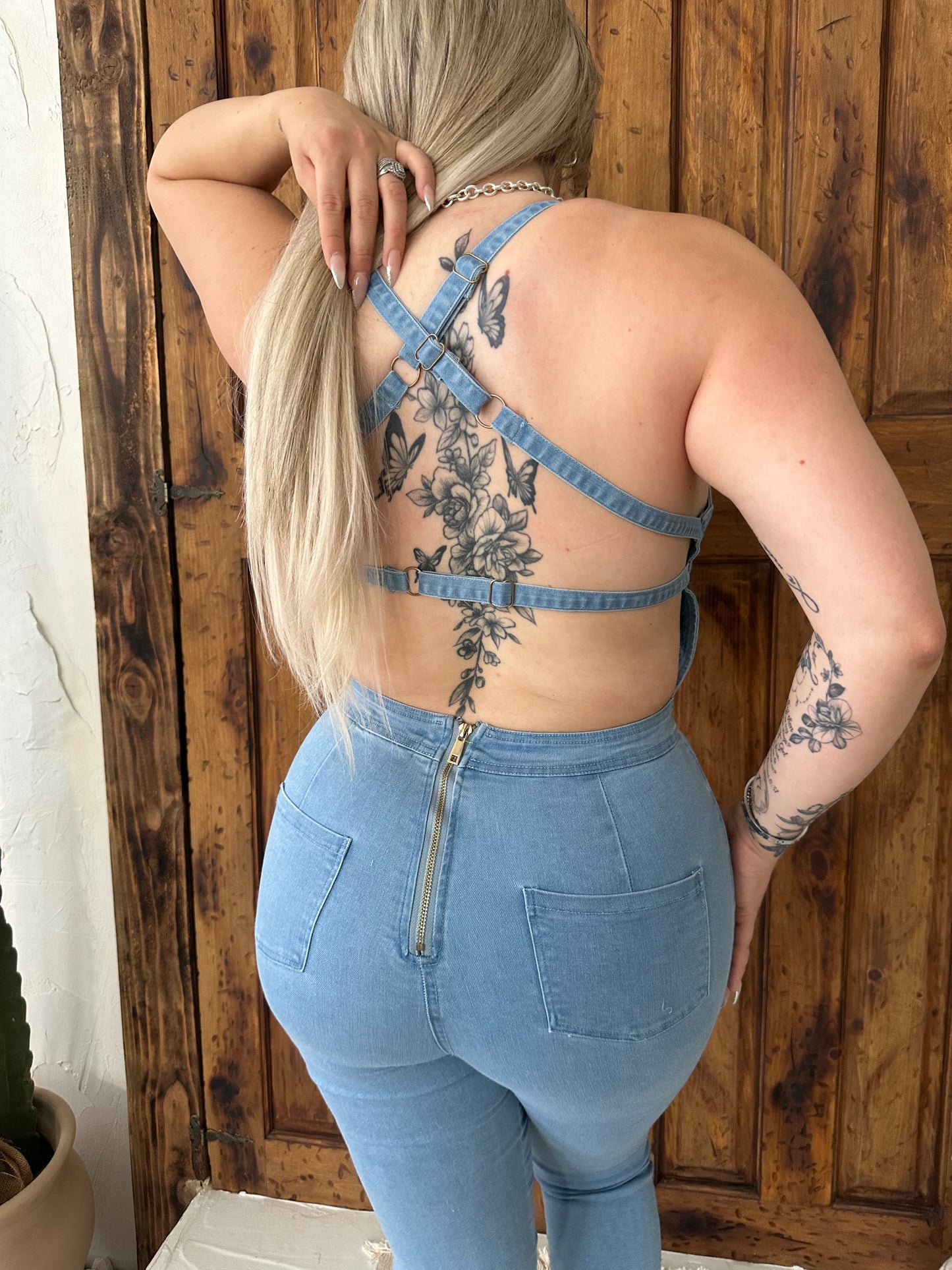 Denim Babe Jumpsuit