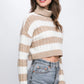 Daisy Turtleneck Knit Top