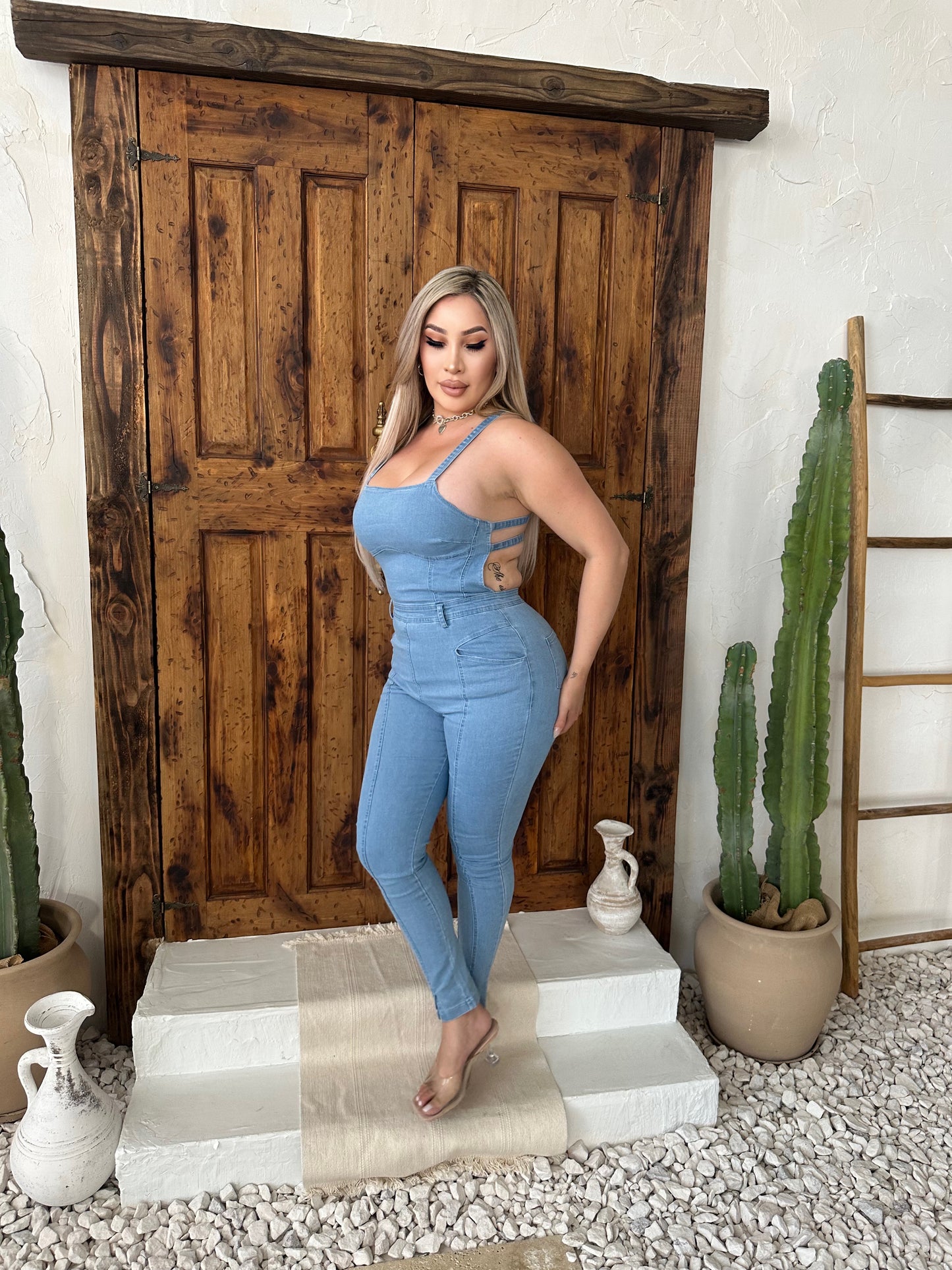 Denim Babe Jumpsuit