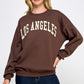 Los Angeles Crewneck (CHOCOLATE BROWN)