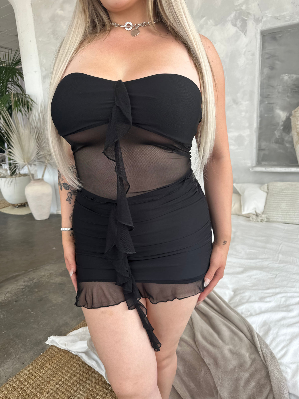 Kora Two Piece Set (BLACK)