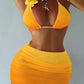 Jamaica 3 Piece Swimwear (YELLOW ORANGE)