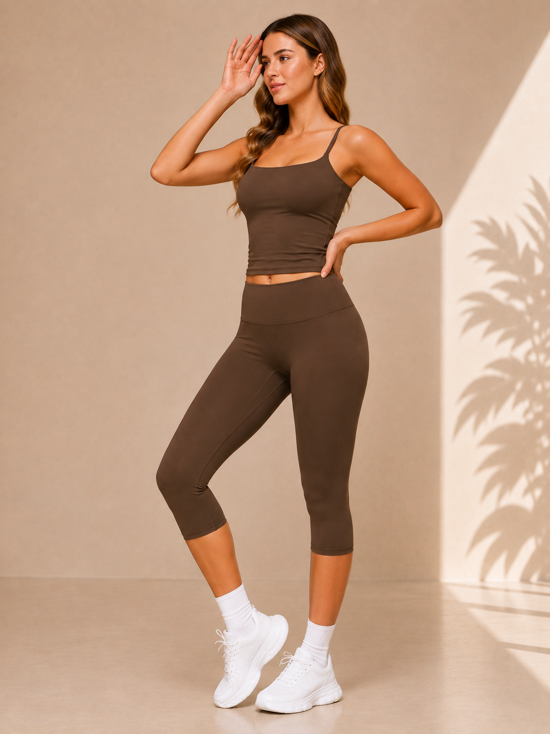 The Core Capri Set - Chocolate Brown