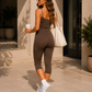The Core Capri Set - Chocolate Brown