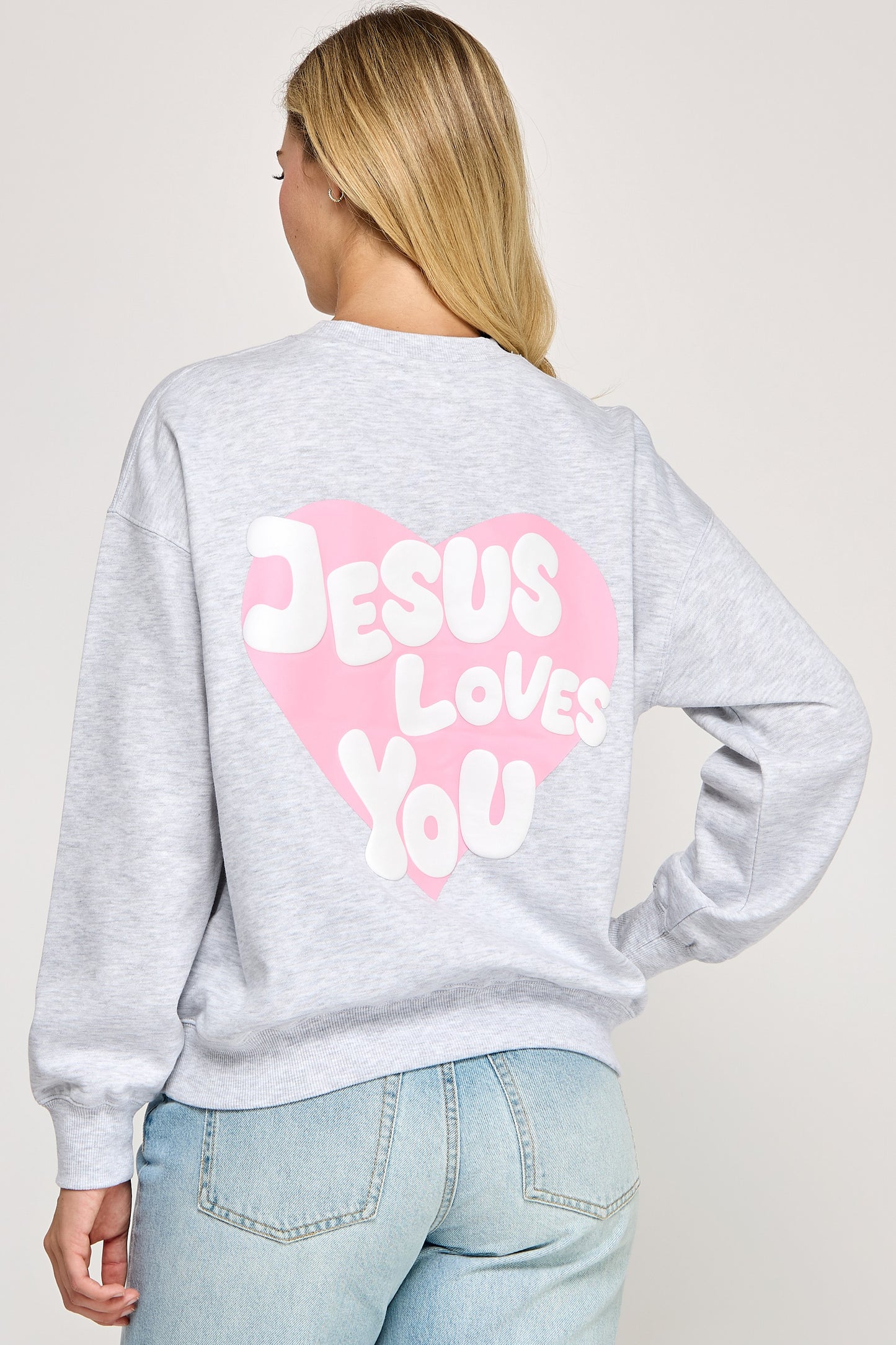 Jesus Loves You Crewneck (Navy Blue)