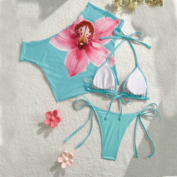 Catalina 3 Piece Swimwear (SKY BLUE)