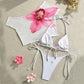 Catalina 3 Piece Swimwear (WHITE)