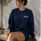 Jesus Loves You Crewneck (Navy Blue)
