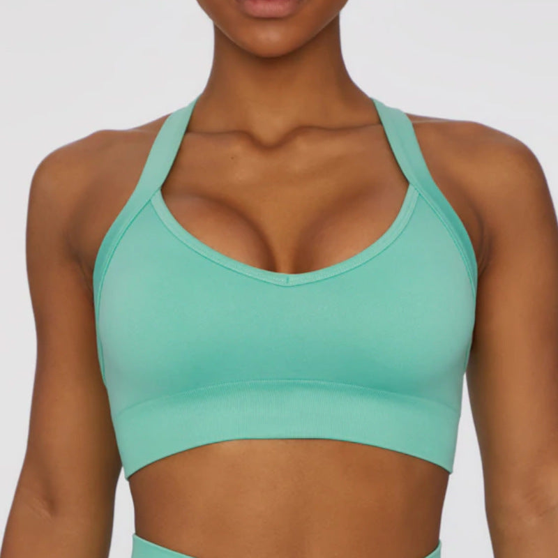 Jade Sports Bra (TURQUOISE)