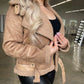 VIVX Sherpa Jacket (TAUPE)