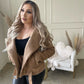 VIVX Sherpa Jacket (TAUPE)