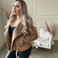 VIVX Sherpa Jacket (TAUPE)