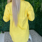 Brooke Shirt Dress (YELLOW)